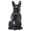 Figura Decorativa Alexandra House Living Negro Dorado Plástico Gafas Perro 19 X 27 X 26 Cm