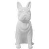 Figura Decorativa Alexandra House Living Blanco Cerámica Perro 14 X 25 X 34 Cm