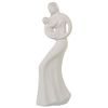 Figura Decorativa Alexandra House Living Beige Cerámica Mujer Bebé 15 X 15 X 47 Cm