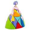 Figura Decorativa Alexandra House Living Multicolor Plástico Vestido 19 X 13 X 21 Cm