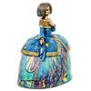 Figura Decorativa Alexandra House Living Multicolor Plástico Vestido 18 X 14 X 22 Cm