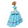 Figura Decorativa Alexandra House Living Celeste Plástico Vestido 25 X 12 X 18 Cm