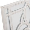 Retablo Decorativo Alexandra House Living Blanco Madera Desgastado 4 X 76 X 41 Cm