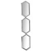 Espejo De Pared Alexandra House Living Plateado Metal 5 X 16 X 81 Cm