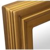 Espejo De Pared Alexandra House Living Dorado Madera Ventana 5 X 101 X 65 Cm