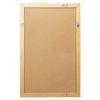 Espejo De Pared Alexandra House Living Dorado Madera Ventana 5 X 101 X 65 Cm