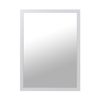 Espejo De Pared Alexandra House Living Blanco Madera 1 X 67 X 49 Cm