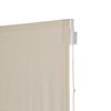 Estor Plegable Básico Traslúcido Beige 105 X 210