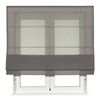 Estor Plegable Visillo Gris 90 X 250cm