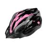 Casco De Bicicleta Para Adulto Bikeboy Helmet Con Visor Rosado / Negro