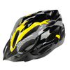 Casco De Bicicleta Para Adulto Bikeboy Helmet Con Visor Negro / Amarillo