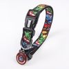 Disney Collar Para Perros Xxs/xs Marvel Negro