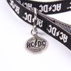 Collar Para Perros Ac Dc Nylon M-l. Producto Oficial Ac Dc