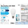 Com-fort House | Bombilla Led Tipo Bola | Conector De Tipo E27 | Potencia De 8w | Tipo De Luz: Fría | Bombillas De Eficiencia Energética | Pack De 12 Unidades|