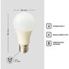 Com-fort House | Bombilla Led Tipo Bola | Conector De Tipo E27 | Potencia De 8w | Tipo De Luz: Cálida | Pack De 6 Unidades|