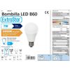 Com-fort House | Bombilla Led Tipo Bola | Conector De Tipo E27 | Potencia De 7w | Tipo De Luz: Cálida | Pack De 12 Unidades|