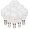 Bombilla Led Tipo Bola | Bombillas De Eficiencia Energética | Pack De 6 Unidades Y 12