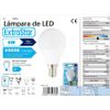 Com-fort House | Bombilla Led Tipo Bola | Conector De Tipo E14 | Potencia De 6w | Tipo De Luz: Fría | Pack De 12 Unidades|