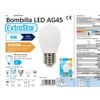 Bombilla Led Tipo Bola | Bombillas De Eficiencia Energética | Pack De 6 Unidades Y 12