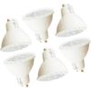 Com-fort House | Bombilla De Tipo Halógenos Led Gu10 | Potencia De 6w | Tipo De Luz: Fría | Bombillas De Eficiencia Energética | Pack De 6 Unidades|