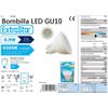 Com-fort House | Bombilla De Tipo Halógenos Led Gu10 | Potencia De 6,5w | Tipo De Luz: Fría | Bombillas De Eficiencia Energética | Pack De 12 Unidades|