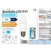 Com-fort House | Bombilla Led Tipo Vela | Conector De Tipo E27 | Potencia De 7w | Tipo De Luz: Cálida | Bombillas De Eficiencia Energética | Pack De 12 Unidades|