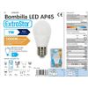 Com-fort House | Bombilla Led Tipo Bola | Conector De Tipo E14 | Potencia De 7w | Tipo De Luz: Cálida | Pack De 12 Unidades|