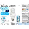 Bombilla Led Tipo Espiral | Bombillas De Eficiencia Energética | Pack De 6 Y 12 Unidades