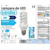 Com-fort House | Bombilla Led Tipo Espiral | Conector De Tipo E27 | Potencia De 8w | Tipo De Luz: Fría | Bombillas De Eficiencia Energética | Pack De 12 Unidades|