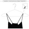 Com-fort House | Percha Metal | Color Blanca | Antideslizantes Y Resistentes | Perchas Para Ropa | Ideal Para Chaquetas, Pantalones O Blusas | 48 Unidades