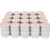 Com-fort House | Velas De Te Perfumadas | Pack Velas De 20 Unidades | Velas De Té Calientaplatos | Tealight | 4,5 Horas De Duración | Olor Fresas Nata [clase De Eficiencia Energética A]