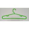 Todo Hogar Percha Plástico Color Verde, Percha De Ropa Pack De Perchas De Plástico Estándar De 42cm Para Adultos, Duraderas Y Delgadas. Pack 50 Ud