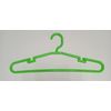 Todo Hogar Percha Plástico Color Verde, Percha De Ropa Pack De Perchas De Plástico Estándar De 42cm Para Adultos, Duraderas Y Delgadas. Pack 50 Ud