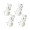 Pack 4 Enchufes Inteligentes Wifi | 7hsevenon Home | Enchufe Aire Acondicionado Y Otros Dispositivos Inteligentes | Enchufes Wifi App Smart Life | Enchufe Compatible Google Home Y Apple Homekit