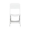 Silla Plegable Bliss Blanca 52x40x82cm O91