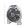 Ventilador De Suelo Con Temporizador Ø30cm Y 50w | Ventilador New Box De Orion91 | Ventilador Programable Con 3 Velocidades | Ventilador De Uso Doméstico