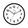 Reloj De Pared Clásico Negro Con Esfera Blanca Ø30.5 Cm O91