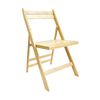 Silla Plegable De Madera De Bambú 42.5x47.5x79cm O91