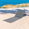 Pack 2 Esterillas Plegables De Playa Acolchadas Con Respaldo 153x51x42cm Thinia Home