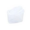 Bote Con Tapa Dispensadora 1.2l Blanco 20x9.5x12.5cm 7house