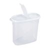 Bote Con Tapa Dispensadora 1.7l Blanco 20x9.5x17.5cm 7house