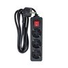 Regleta 3 Enchufes Schuko 1,5m Con Interruptor 7hsevenon