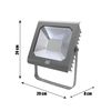 Foco Proyector Led 50w 80lm/w 4000lm Ip65 4000k Blanco Neutro