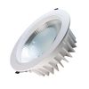 Eilen - Downlight Led Empotrable Redondo 15w, Aluminio/cristal, 1283 Lúmenes, Luz Blanca Neutra (4000k), Led Cob, Ángulo Apertura 120º, 30.000h Vida Útil, Ip20, Diámetro Ø10.5cm, Color Blanco