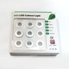 3000k Blanco Cálido - Pack 9 Unidades Led Empotrable Aluminio Gris 3w 250lm Ip42 Ø35mm