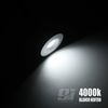 3000k Blanco Cálido - Pack 9 Unidades Led Empotrable Aluminio Gris 3w 250lm Ip42 Ø35mm