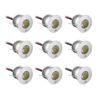 4000k Blanco Neutro  ,  Pack 9 Unidades Led Empotrable Redondo Aluminio Gris 3w 250lm Ip42 Ø35mm Blanco Neutro 4000k 35000h Nine&one Premium - Alta Calidad