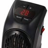 Mini Calefactor De Enchufe A Pared 400w Negro Raydan Home