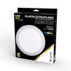 7hsevenon - Downlight Led Ultraslim 12w Ø17cm, Aluminio, 900 Lúmenes, Ángulo 120º, Temperatura Color 4000k (blanco Neutro), Orientación Fija, Empotrable, 40000h Vida Útil, Interior, Ø17x2.8 Cm, Blanco