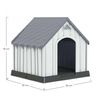 Caseta De Resina Para Perros 92x87x91cm 7house | Caseta Para Perros Grandes Y Medianos | Caseta De Plástico 100% Reciclable Y Ecológico | Caseta Mascota Exterior E Interior